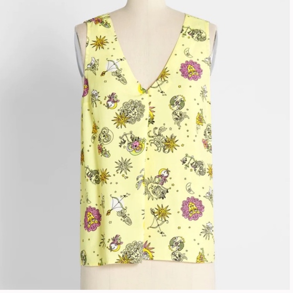 Modcloth Genuine Self Top in Zodiac